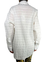 Blusa Blanca Fruncida