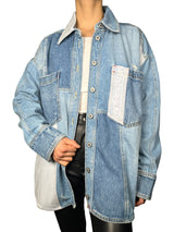 Chaqueta Denim Bicolor
