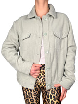 Chaqueta Corta Textura Afelpada