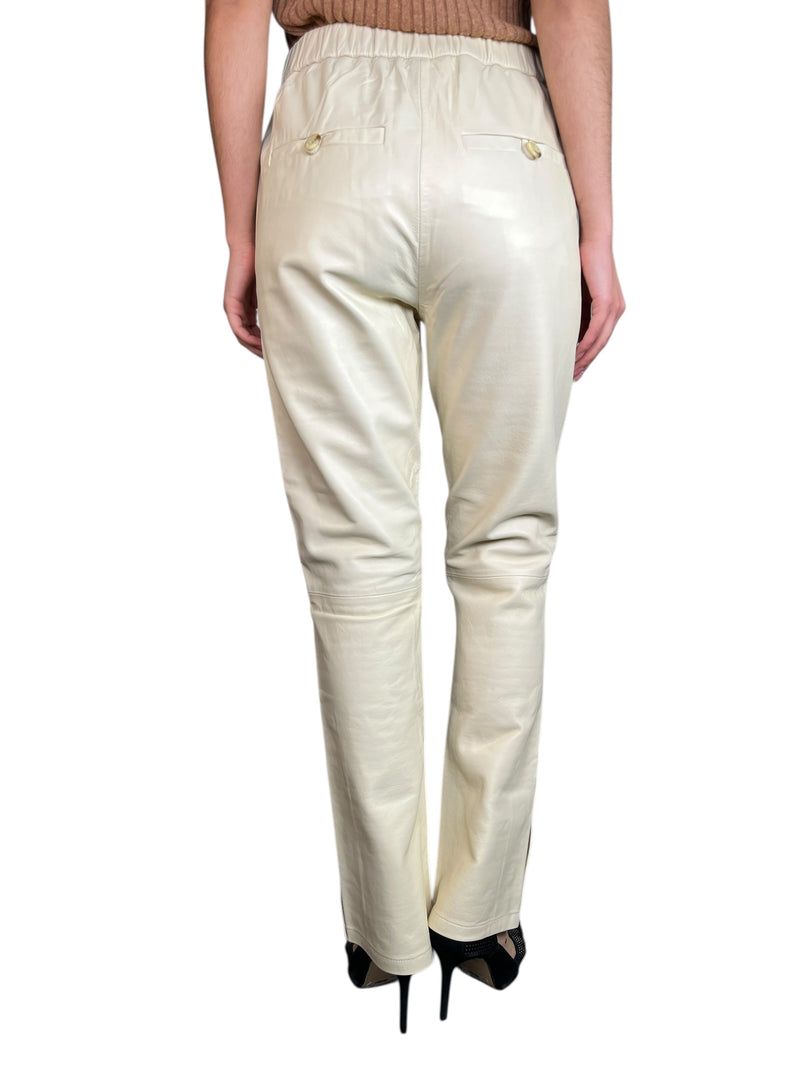Pantalón Cuero Aplicaciones