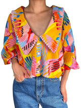 Blusa Cuello Bobo