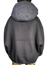Chaqueta tipo Bomber Lana