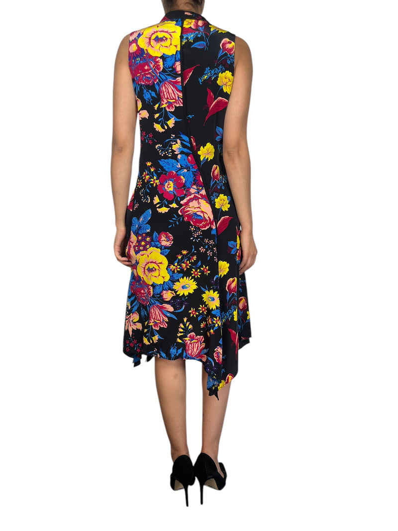 Vestido Seda Estampado