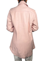 Chaqueta Bolsillos Cuero