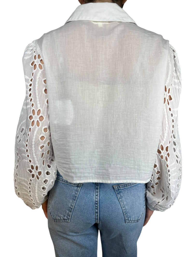 Blusa Broderie