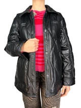 Chaqueta Ecocuero Acolchada