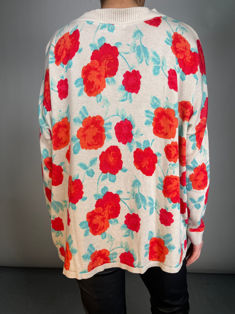Sweater Rosas