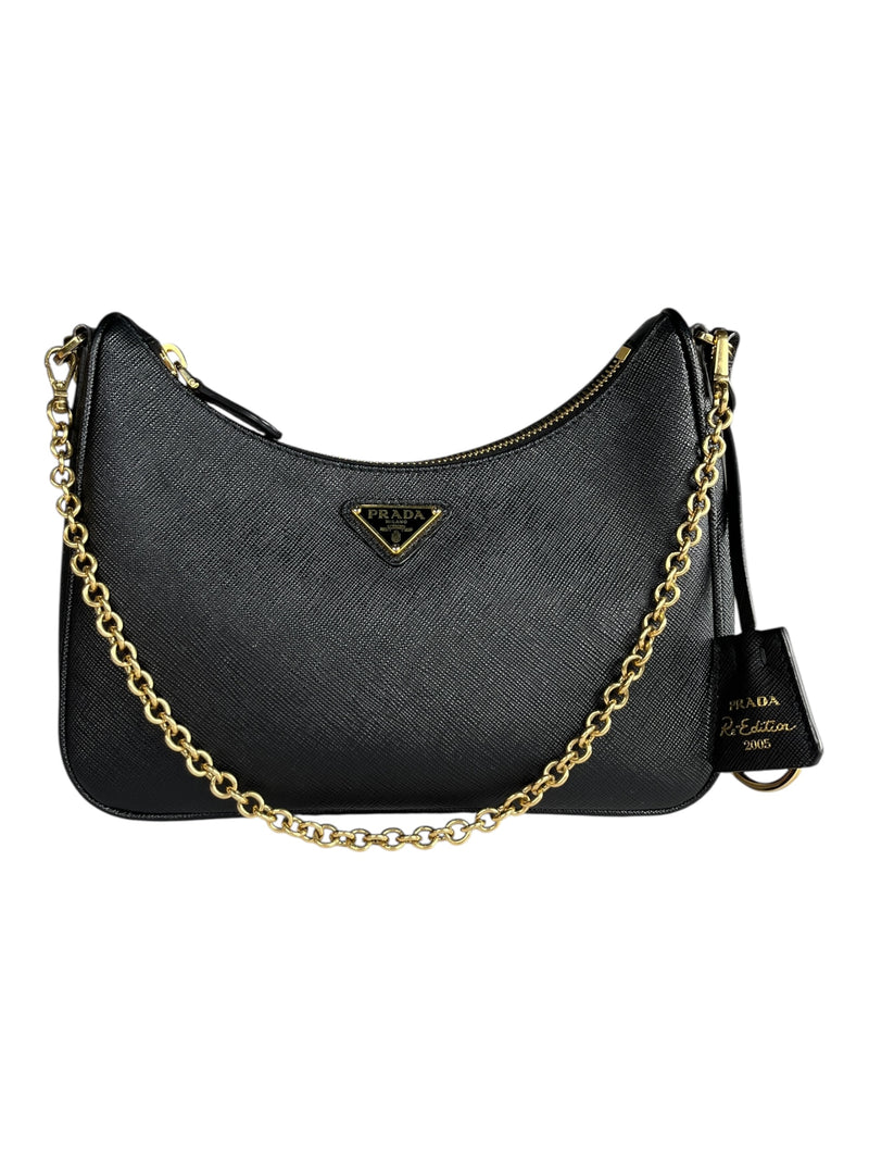 Cartera Negra Cuero