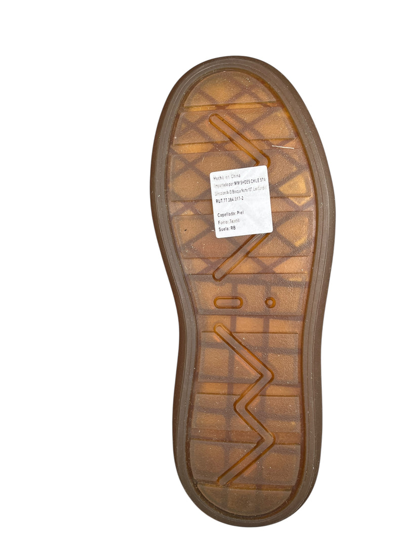 Zapatillas Luv Plata Cuero