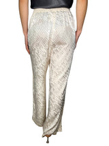 Pantalón Wide Leg Jacquard