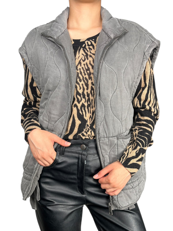 Chaqueta Acolchada Sin Mangas