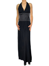 Vestido Halter Seda