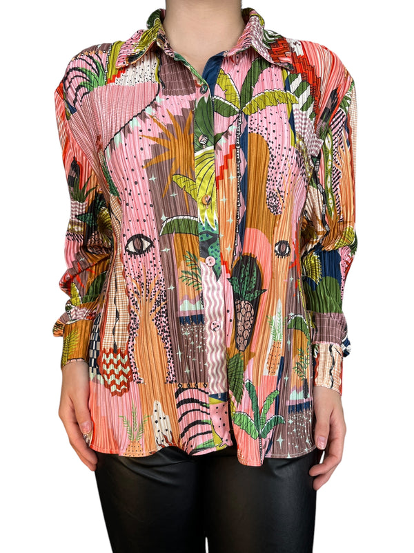 Blusa Plisada