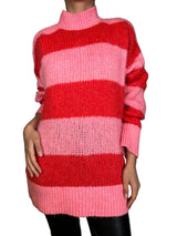Sweater Rosado / Rojo