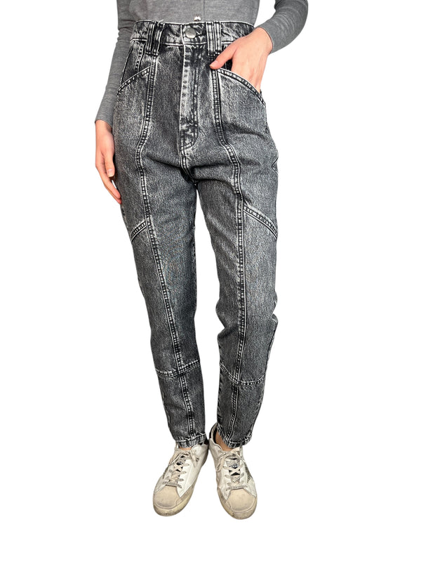 Jeans Tiro Alto
