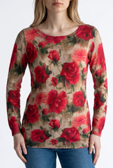 Sweater Rosas