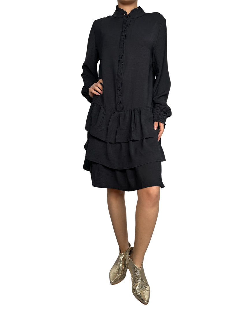 Vestido Negro Vuelos