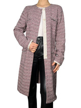 Chaqueta Tweed Botones