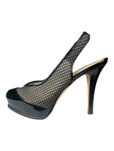 Tacones Slingback Cuero