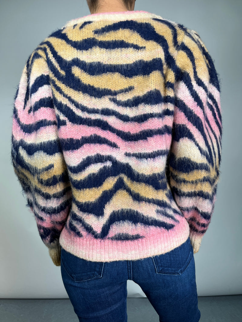 Sweater Cebra Colorful