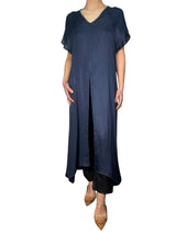 Blusa Larga Caída Satinada