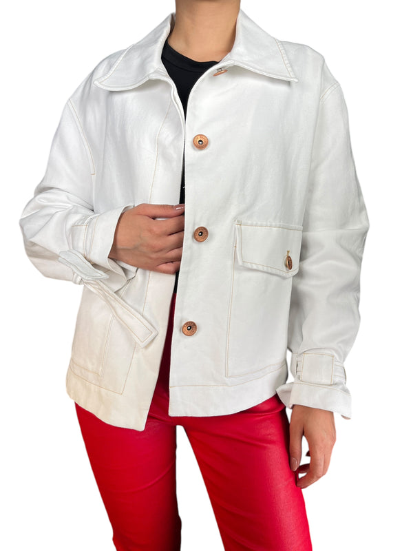 Chaqueta Denim White