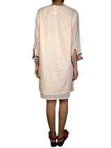 Vestido Rosado Bordado
