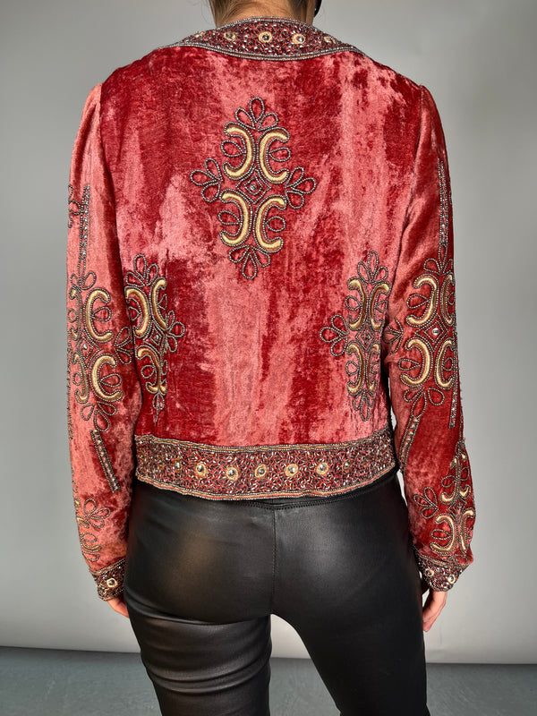 Chaqueta Bordada