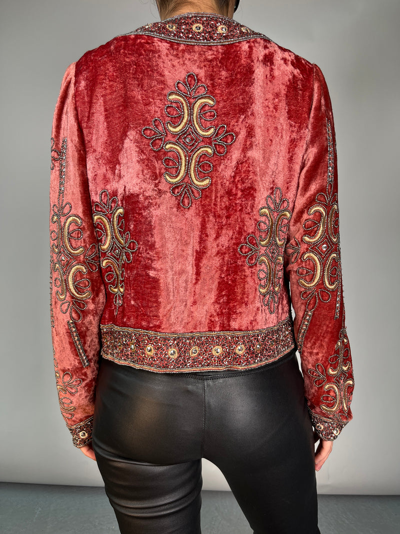 Chaqueta Bordada