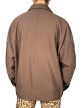 Chaqueta Plisada Metalizada
