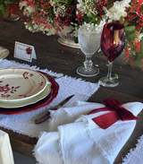 Set 4 Rosetón Servilletero