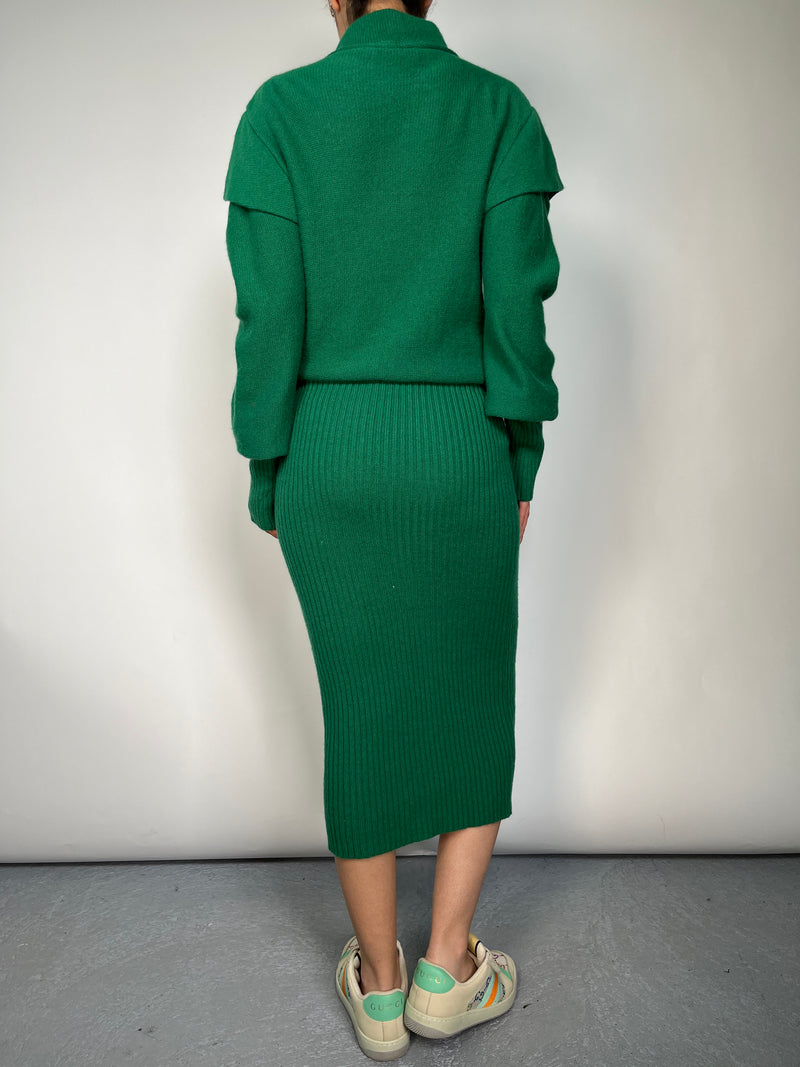 Vestido Lana Virgen Philosophy By Lorenzo Serafini