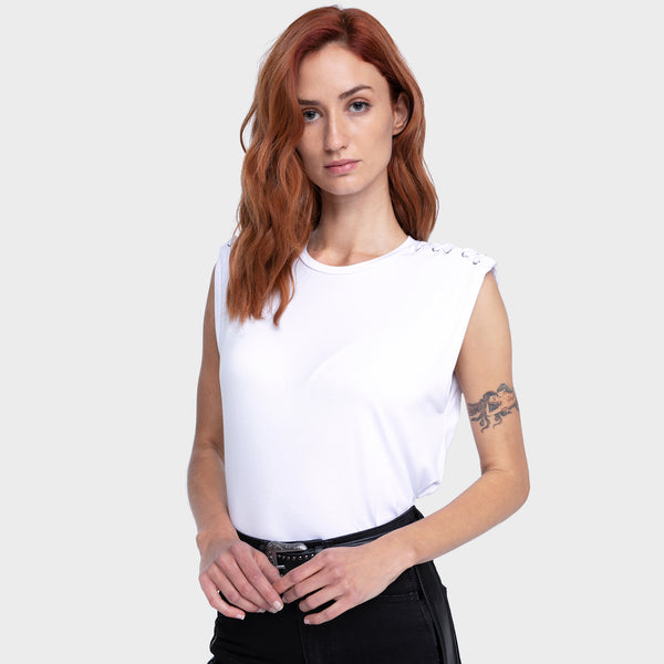 Polera Casiopea White