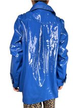 Chaqueta Charol Azul