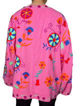 Chaqueta Bordada Floral