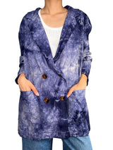 Blazer Oversize Azul Tie Dye 