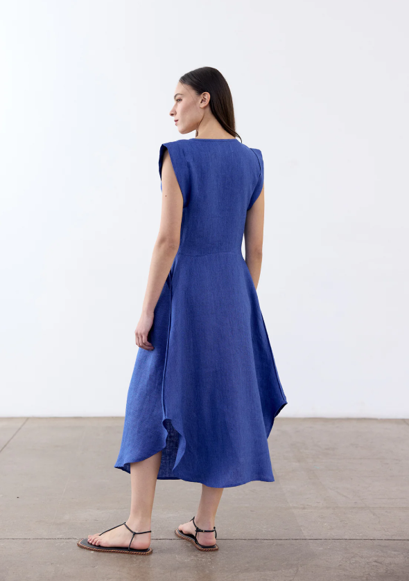 Vestido Suelto Lino