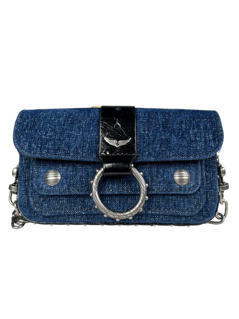 Bandolera Kate Wallet Denim