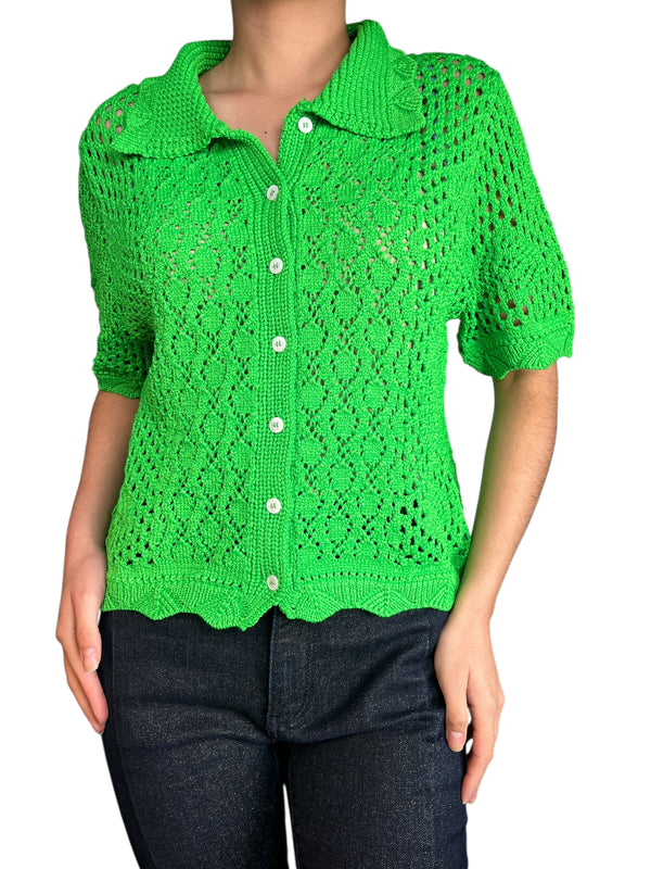Top Tejido Verde