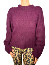 Sweater de Punto Peludo Alpaca