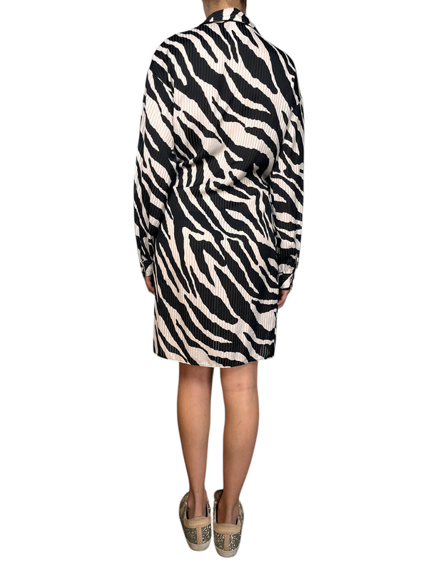 Vestido Wrap Cebra