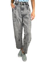 Jeans Grises Botones