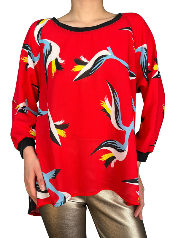 Blusa Traslucida