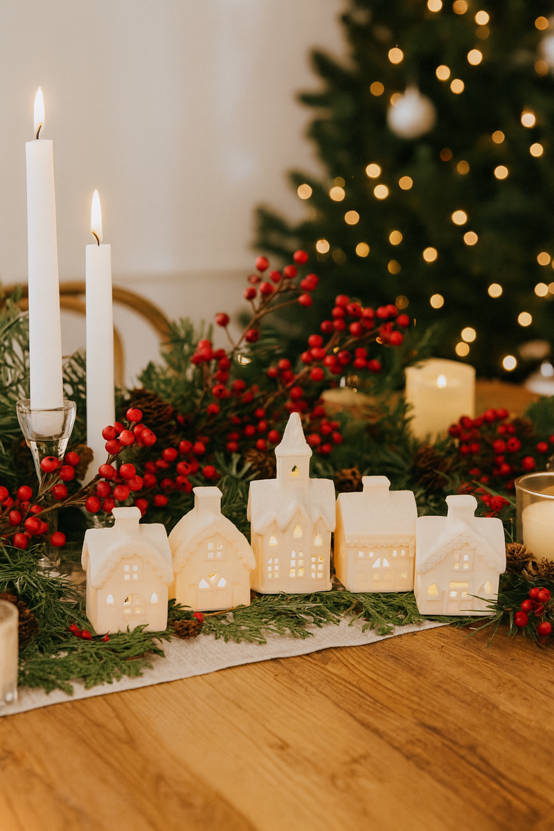 Set 5 Casitas Village Brillos