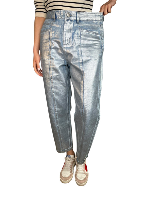 Jeans Metalizado