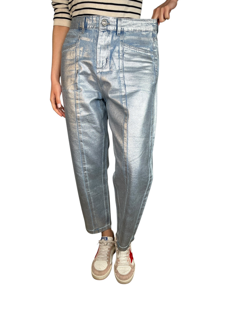 Jeans Metalizado