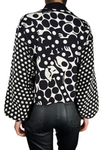 Polera Mangas Tejidas