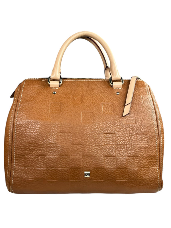 Cartera Cuero Camel