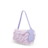 Bolso de hombro malva TOUS Salsi