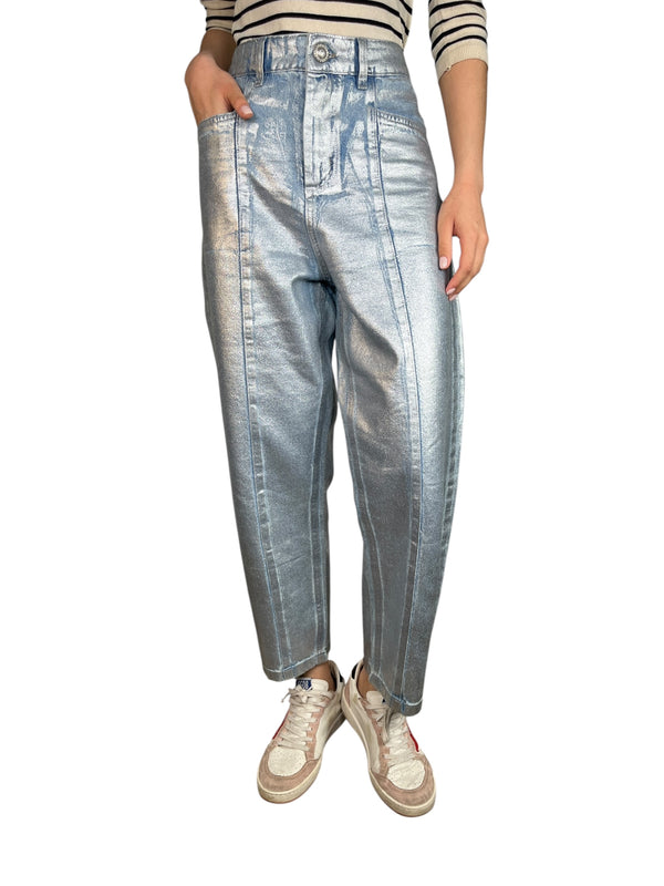 Jeans Metalizado
